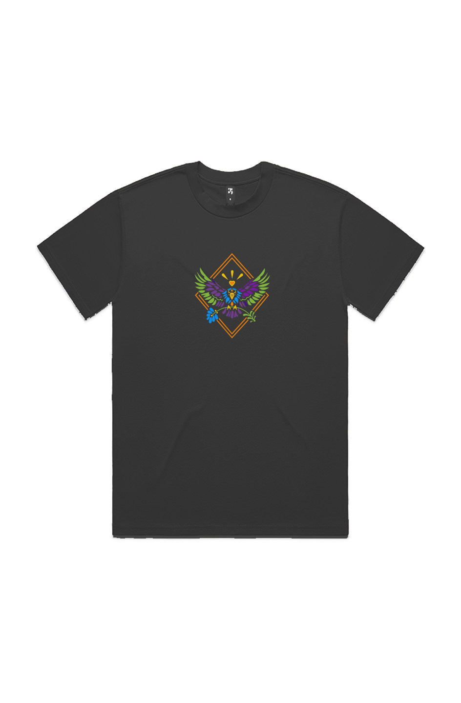 raven / heavy tee